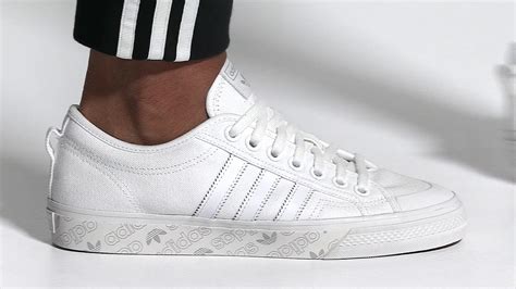 adidas nizza weiß leder|Mehr.